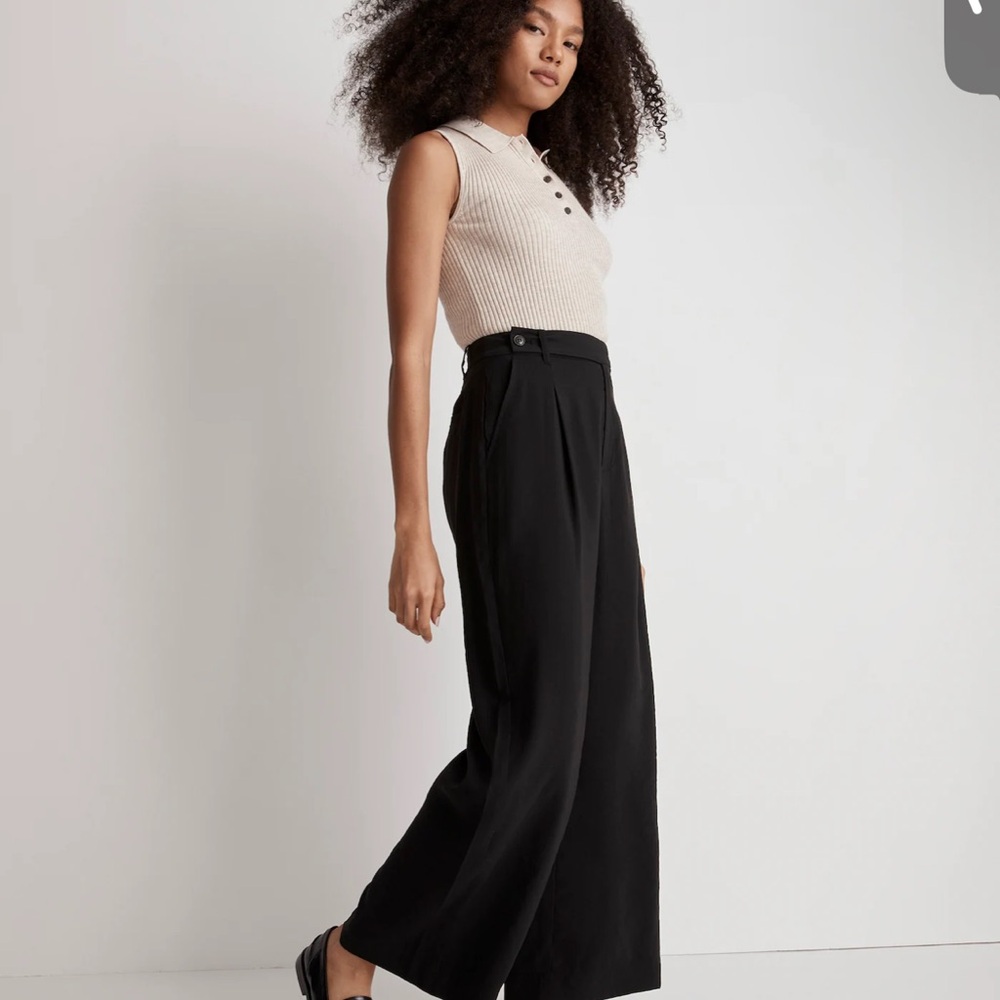 Madewell Harlow Wide-Leg Ankle Pant